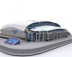 W czerwcu 2013 klub podpisał pierwszą umowę sponsorską z firmą inea, na mocy której obiekt nosił nazwę inea stadion do 2018. Puzzle 3d Stadion Lech Poznan Inea Stadion Xl 97 Elementow