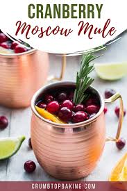 Orange Cranberry Kombucha Moscow Mule Recipe Cranberry Kombucha Cranberry Moscow Mule Kombucha