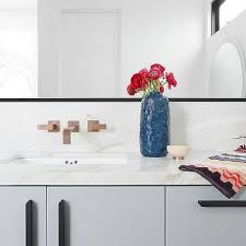 Your #cabinethardware shouldn't be an afterthought. Matte Black Bath Vanity Hardware Design Ideas