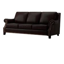 This deluxe faux leather platform bed features a headboard and low profile footboard style frame, with wood slats and exposed feet for support. Bassett Furniture Pierce Top Grain Leather Ottoman Great American Home Store