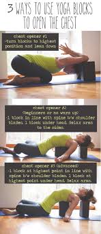 3 Ways To Use Yoga Blocks To Open The Chest Yogabycandace In 2020 Yoga Courses How To Do Yoga Easy Yoga Workouts
