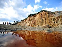 Roșia montană mining landscape, #romania. Ungaria Spune Nu Proiectului Rosia MontanÄƒ