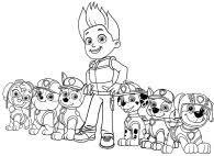 Paw patrol mighty pups ausmalbilder everest. Ausmalbilder Paw Patrol