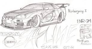 Subscribe to the yescoloring youtube channel. Nissan Skyline Gt R Bnr34 By Redeyesassassin On Newgrounds