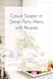 › make ahead dinner party recipes. Casual Dinner Party Menu Recipes Celebrations At Home
