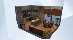 Classic style juglans kitchen brings a gleam to your sims' kitchen with gray and gold tones shiny metal handle textures. The Sims 4 Cool Kitchen Stuff Official Site