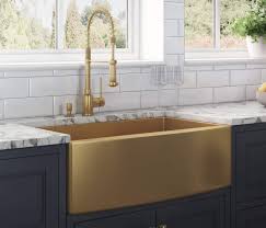 ruvati brass tone 36 inch apron front