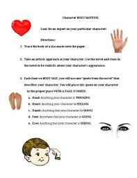 Below you will find four different types of word games to download and print. Body Map Worksheets Teaching Resources Teachers Pay Teachers