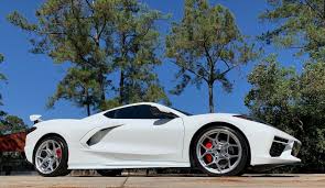 Image result for Arctic White 2022 Corvette