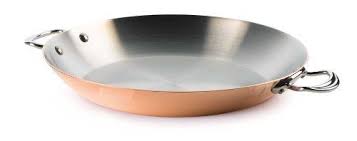 Mauviel M Heritage 150s 6137 35 13 7 Inch Paella Pan With Cast Stainless Steel Handle By Mauviel 215 00 Copper Mauviel Steel Handle Stainless Steel Cookware