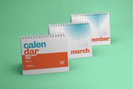 A crazy collection of best high quality instagram mockup psd to showcase your. Desk Calendar Mockup Set 23 Styles Desk Calendar Mockup Stationery Mockup Calendar Design