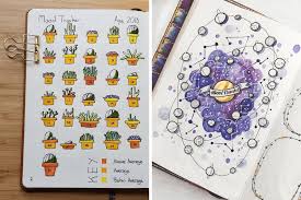 30 unique bullet journal mood tracker ideas to keep you