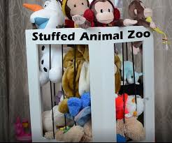 The wording on the zoo can be customized to your childs : Storage For Stuffed Animals 20 Impressive Ideas Simple Life Of A Lady