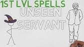 2nd Level Spell 14 Cloud Of Daggers 5e Youtube