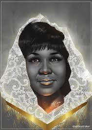 The Queen of Soul' 🎶 R.I.P Queen 👑✨ (Digital painting done in photoshop)  https://www.instagram.com/ashleystraker