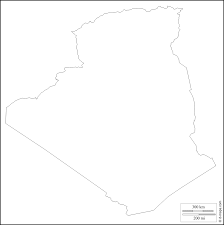 يحدها البحر المتوسط من الشمال والشمال الشرقي والشمال. Ø®Ø±ÙŠØ·Ø© Ø§Ù„Ø¬Ø²Ø§Ø¦Ø± ØµÙ…Ø§Ø¡ Ù…Ù†ØªØ¯ÙŠØ§Øª Ø¨ÙˆØ§Ø¨Ø© Ø§Ù„ÙˆÙ†Ø´Ø±ÙŠØ³