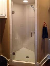 Single Frameless Glass Shower Door