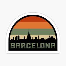 Understanding catalan flags la senyera and l estelada. Barcelona Spain Skyline Silhouette Spanish Flag Travel Souvenir Sticker Barcelona Spain Spain Barcelona Travel