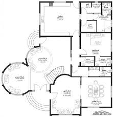 خرائط الفيلا 5 غرف 504 متر مربع طابقين سكن Square House Plans House Layout Plans House Map
