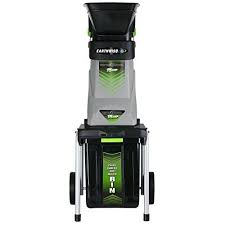 Earthwise Gs70015 15 Amp Electric Garden Chipper Shredder With Collect Bin Earthwise Wood Chipper Electricity