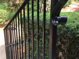 Find great deals on ebay for wrought iron railing. Traditional Wrought Iron Porch Railing Great Lakes Metal Fabrication