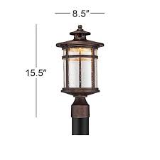 How i replaced a photocell in my porch light and. Callaway 15 1 2 High Rustic Bronze Led Outdoor Post Light 1f983 Lamps Plus