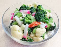 Onion, diced small 1 tsp. Broccoli Cauliflower Salad Tj S Warehouse Maui S Choice For Fine Catering And Asian Foods