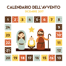 Ogni giorno bisognerà accorciare la barba di babbo natale con le forbici. Il Calendario Dell Avvento Il Paese Dei Bambini Che Sorridono