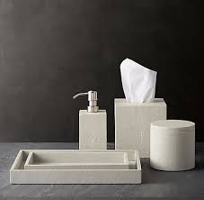 Find new countertop bathroom accessories for your home at. Countertop Accessories Rh