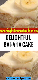 Delightful Banana Cake Banana Cake Ripe Banana Recipe Baked Dishes