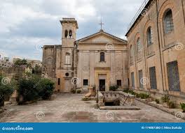 The Entrance To the St. Agatha Historical Complex and Catacombs in Il-Rabat  Editorial Image