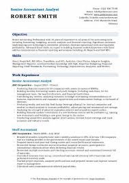 We have a senior accountant resume sample that will let you stay a step ahead of the rest. Senior Accountant Resume Samples Qwikresume