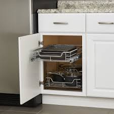 Household Essentials C215211 Glidez 2tier Sliding Organizer Dual Pull Out Cabinet Shel Household Essentials Kitchen Cabinets In Bathroom Under Cabinet Storage