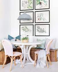 The three walls of glass visually. 25 Breakfast Nook Decor Ideas