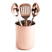 Try target drive up, pick up, or same day delivery. Thyme Table 4 Piece Copper Kitchen Utensil And Holder Set Brickseek