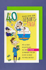 Geburtstag für männer und frauen für sms und geburtstagskarten zur gratulation. 40 Geburtstag Humor Karte Grusskarte Applikation Manner Sunnyboy 16x11cm Plus 3 Sticker Avancarte