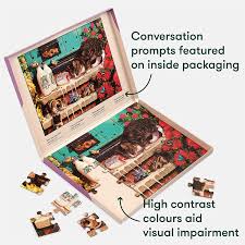 Puzzles for the elderly with dementia provide comfort and potentially ease some of the symptoms of the disease as they are a wonderful distarction that can be done alone or as a group activity. Buy Relish 35 Piece Cat S Whiskers Alzheimer S Jigsaw Puzzle Dementia Activities Puzzles Alzheimer S Gifts For Seniors Online In Italy B08ghlrw5g