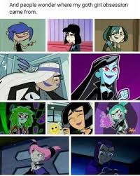 And People Wonder Where My Goth Girl Obsession Came From Ifunny Goth Memes Cartoon Memes Funny Memes