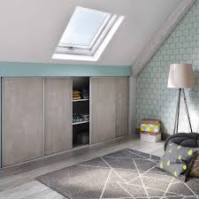 Matiere Principale Panneau De Particules Melamine Amenagement Combles Chambre Placard Coulissant Dressing Sous Combles