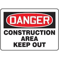 Was established by benjamin a. Accuform Mcrt101vs Safety Sign Danger Construction Area Keep Out 7 X 10 Adhesive Vinyl From Cole Parmer Germany