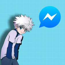 Killua Messenger App Icon In 2020 App Icon Android App Icon Anime Snapchat