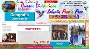 Libro de geografia 4 grado. Leccion4 Proyecto Paginas 173 182 4to Grado Geografia Bloque5 Youtube