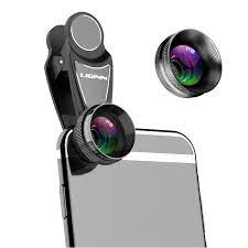 Zoom Optik Lensa Telefoto 2X Lensa Teleskop Kamera Ponsel Klip untuk Ponsel Pintar iPhone 6 7 8 untuk Samsung Note8 S8 S9