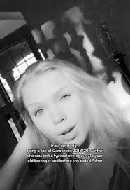 Asher Angel and Caroline Gregory