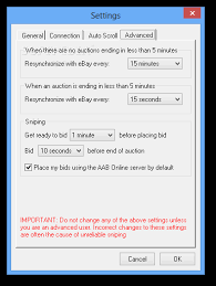 Auction sniper is an ebay sniper that automates the process of placing your ebay bid in the closing seconds of any ebay bidding auction, dramatically increasing your chance of winning. Download Auction Auto Bidder 8 3 Build 1081