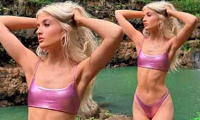 Sami Sheen - the 18-year-old daughter of Charlie Sheen and Denise Richards  - models a bikini | Daily Mail Online