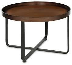 This sturdy table is made with crossbar support and a metal frame for ultimate stability. Zabel Metal Coffee Table Industrial Coffee Tables By Uniek Inc Houzz