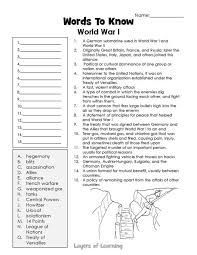 Layers Of Learning Unit 4 8 History Lessons Vocab The Unit