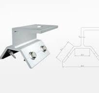 Trapezoidal Metal Roof Clamp Solar PV Mounting System ...