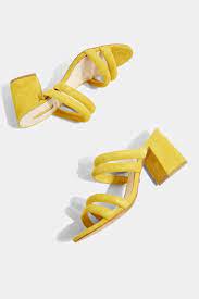 Magasinez les sandales pour femmes en solde à boutique spring. Soldes Chaussures Notre Selection De Chaussures En Soldes Elle Summer Shoes Yellow Shoes Low Heel Shoes